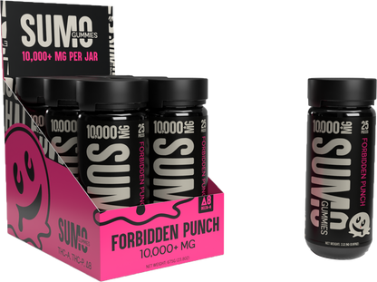 Forbidden Punch 10,000+ MG PER JAR- Sumo Gummies