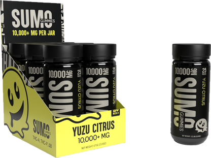 Yuzu Citrus 10,000+ MG PER JAR- Sumo Gummies