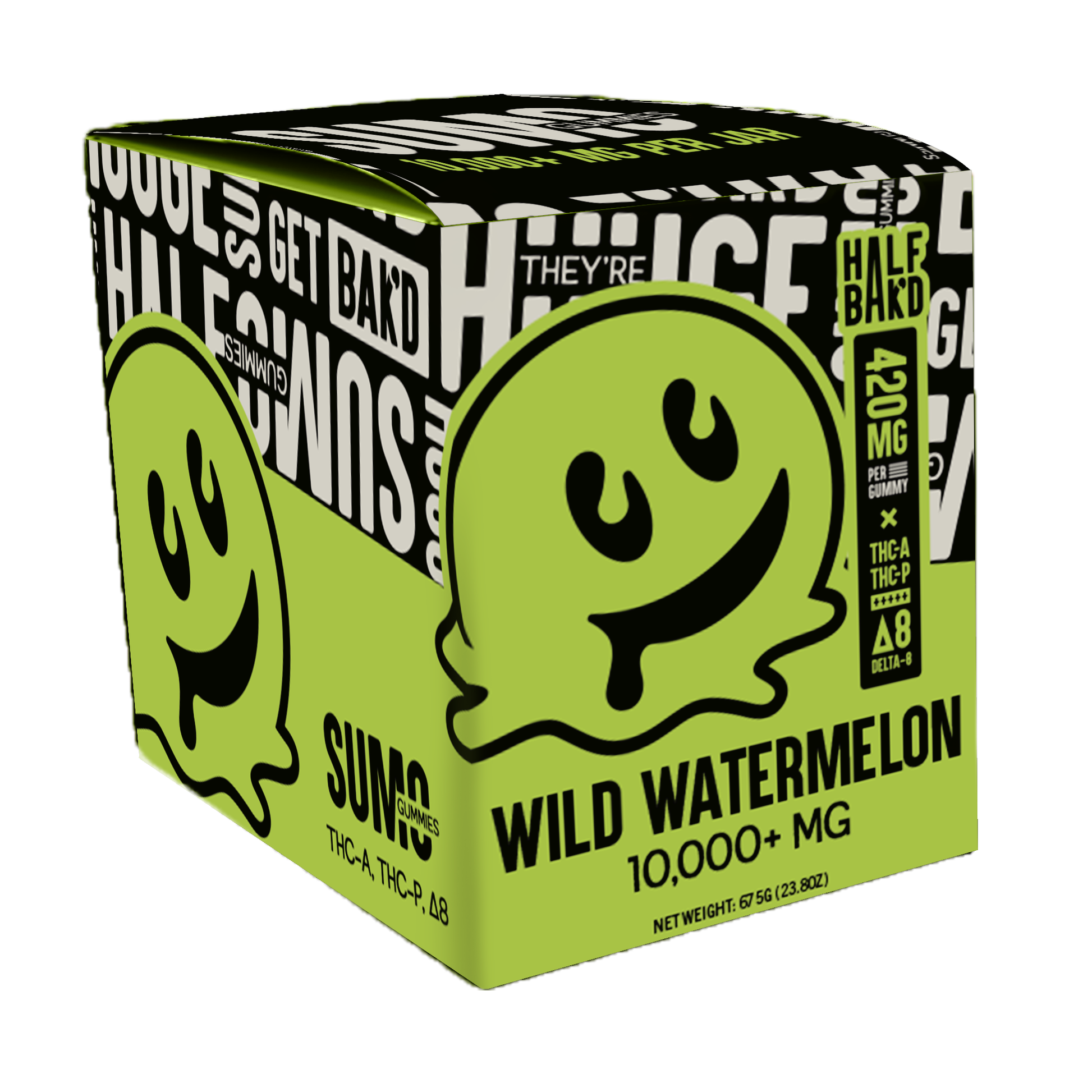 Wild Watermelon 10,000+ MG - Sumo Gummies