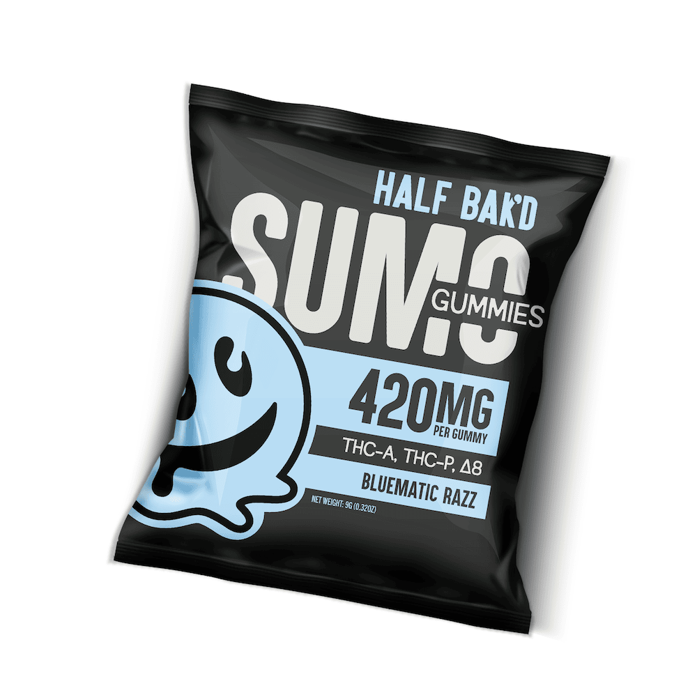 Bluematic Razz 420 MG - Sumo Gummies